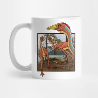 Struthiomimus, the ostrich mimic Mug